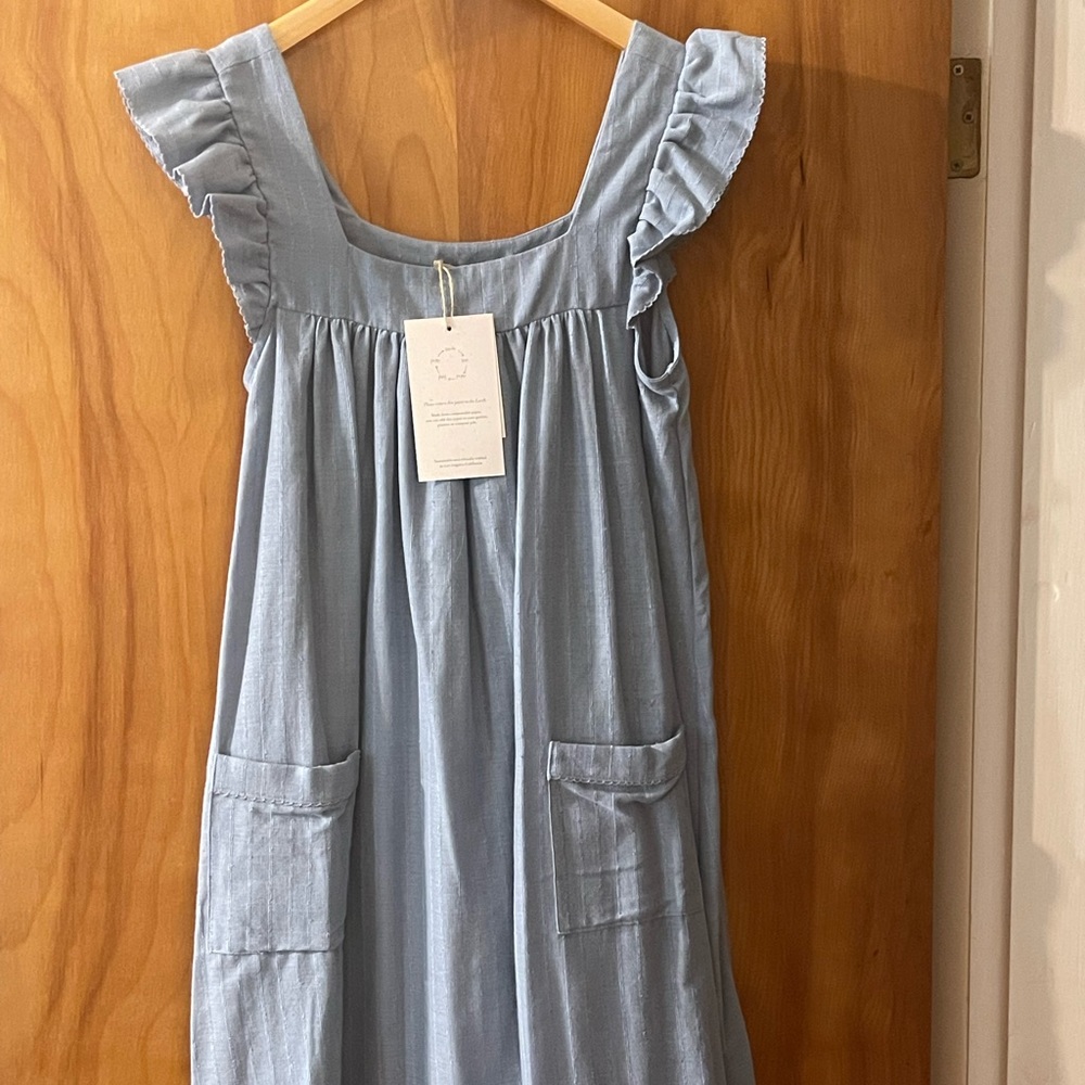 NWT Christy Dawn Bennet Dress S, Big Sur Blue